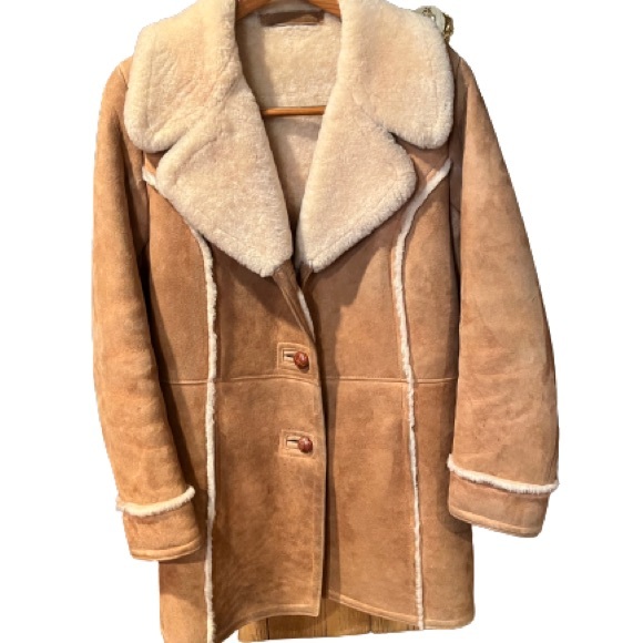 Vintage 100% real Shearling Jacket
